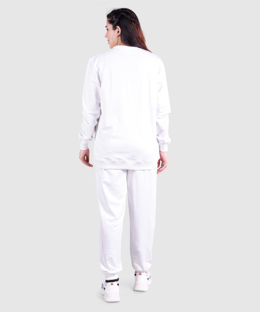Amazing White DED Sweatshirt for Women